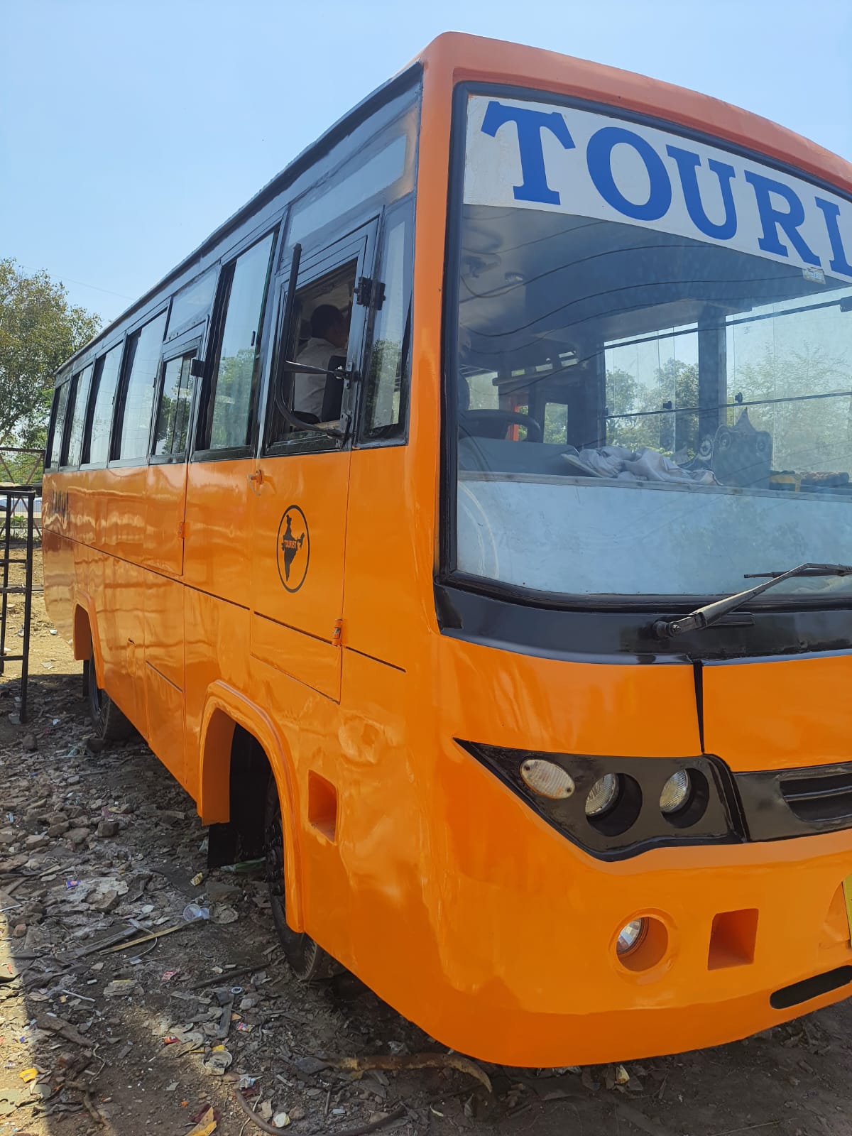 Tata 35 Seater Bus Side View