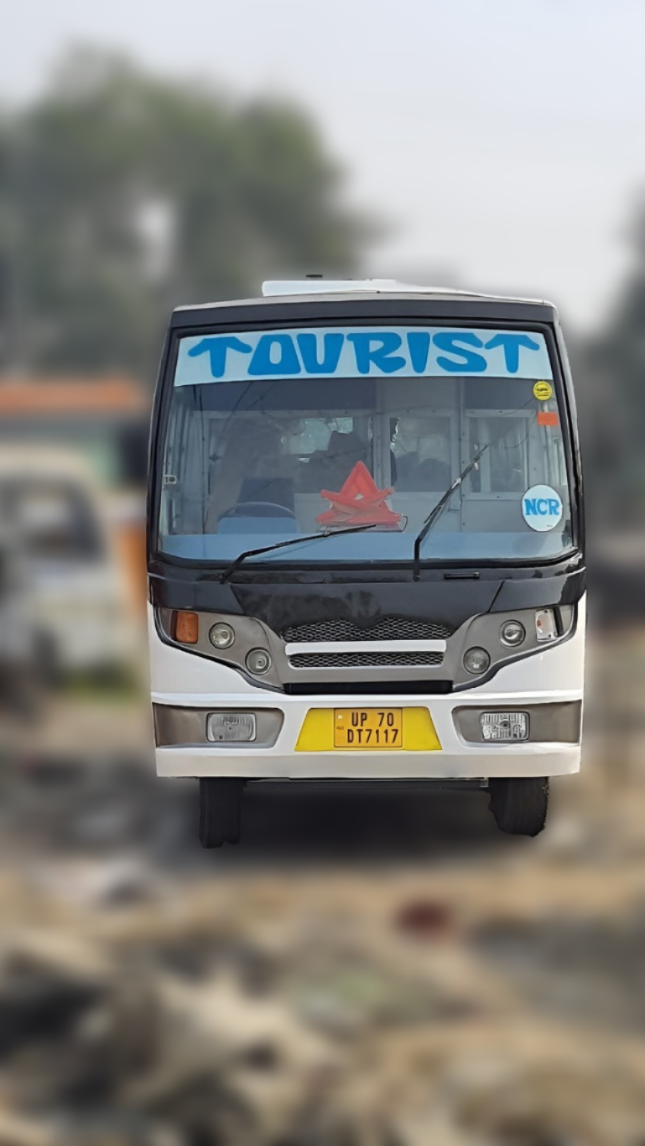 Tata Bus 45 Seater Front View