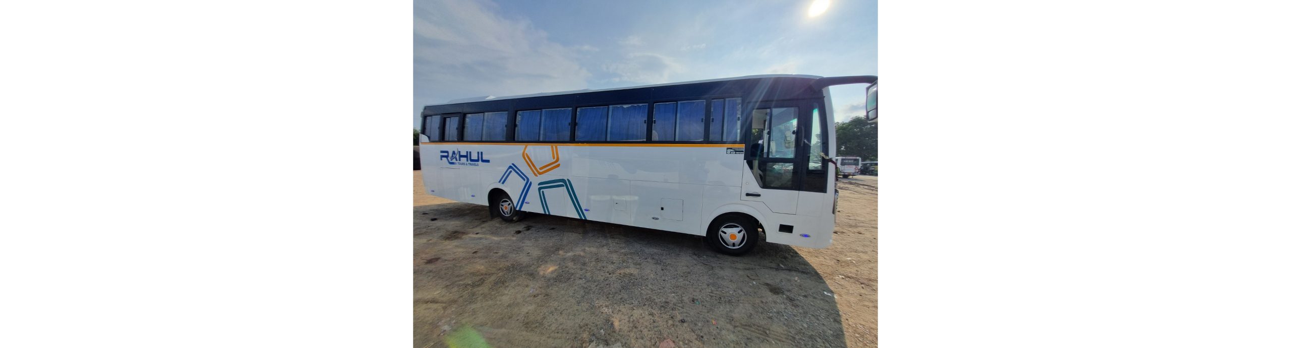 Tata AC Coach 48 Seater Side View