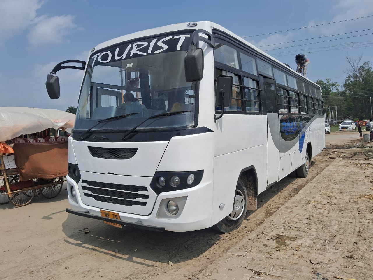 Tata Non-AC Coach 49 Seater Front View